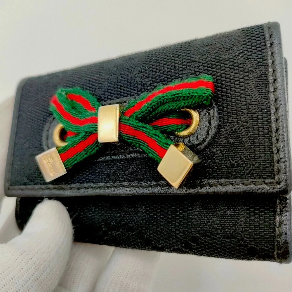 Gucci Sherry Line Key Holder Vintage - Picture 2 of 11